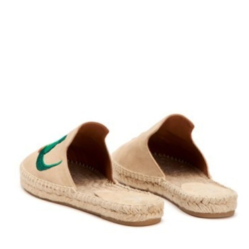 Aquatalia Blair Espadrille Embroidered Flat - Picture 4 of 13